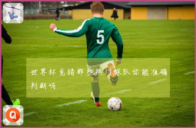 世界杯竞猜那些热门球队你能准确判断吗