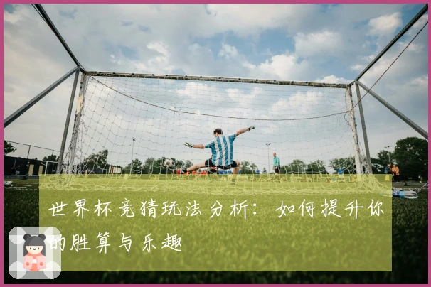 世界杯竞猜玩法分析：如何提升你的胜算与乐趣